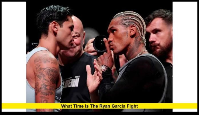 what time is the ryan garcia fight
