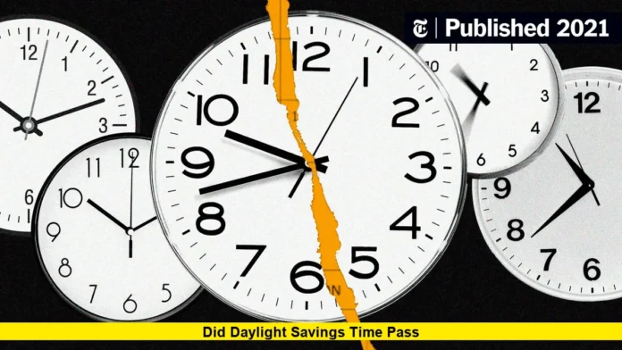 Did Daylight Savings Time Pass