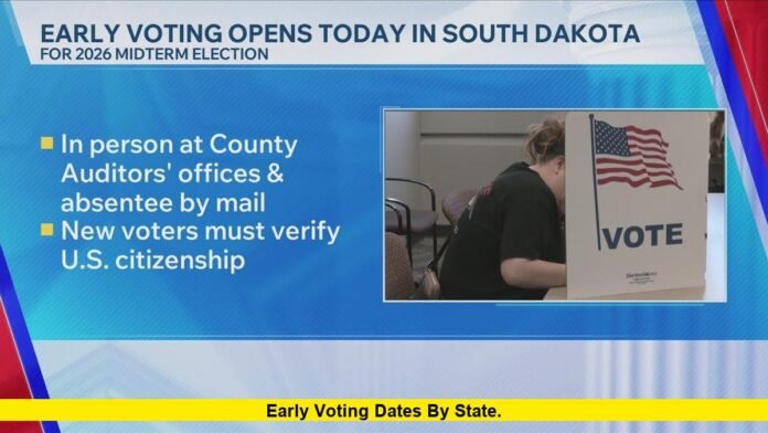Early Voting Dates by State. Early Voting Dates by State