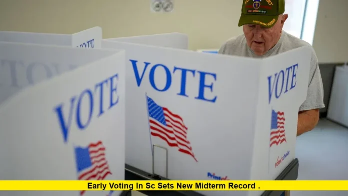 Early voting in SC sets new midterm record