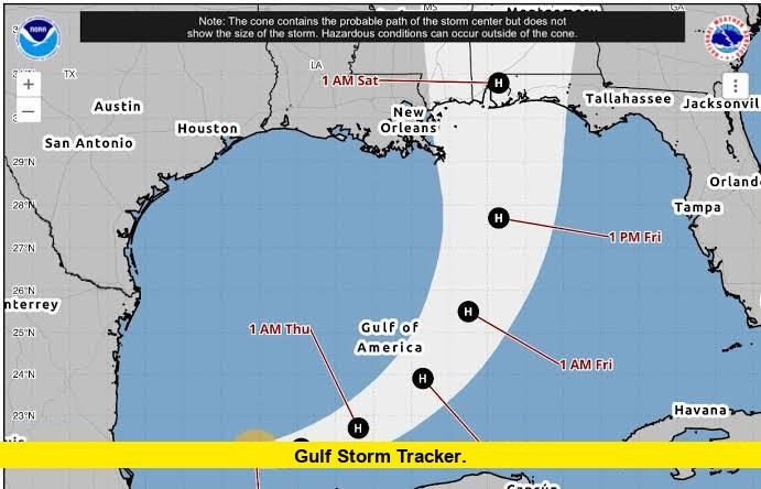 Gulf Storm Tracker