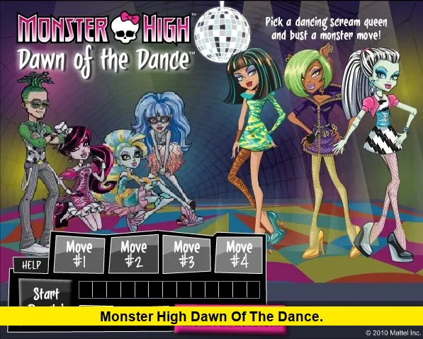 Monster High Dawn of the Dance