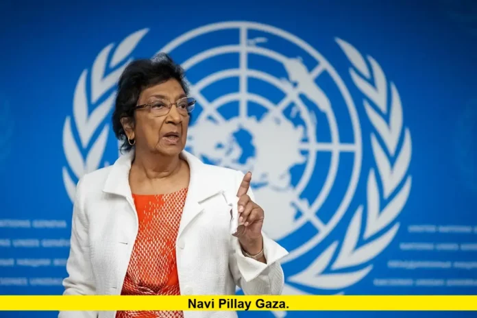 Navi Pillay Gaza