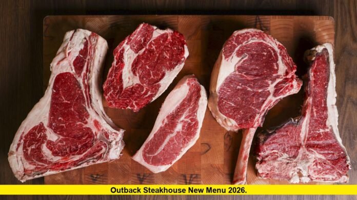 Outback Steakhouse new menu 2026. Outback Steakhouse new menu 2026