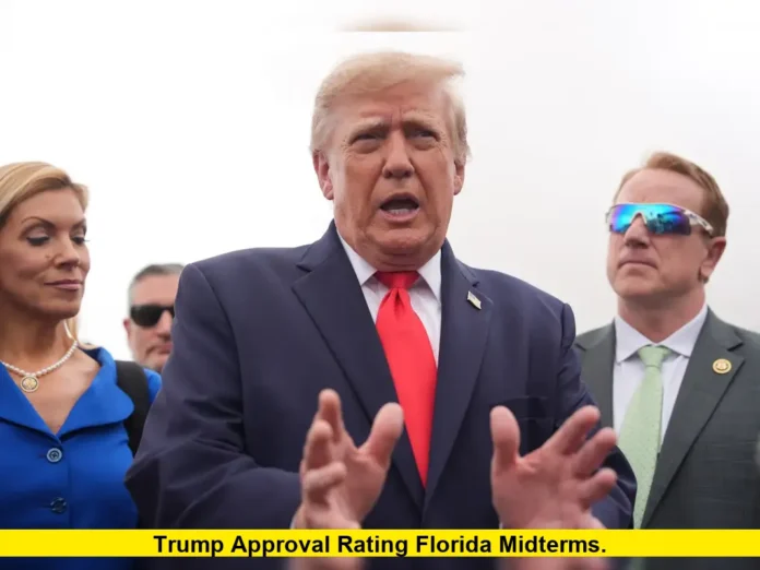 Trump approval rating Florida midterms