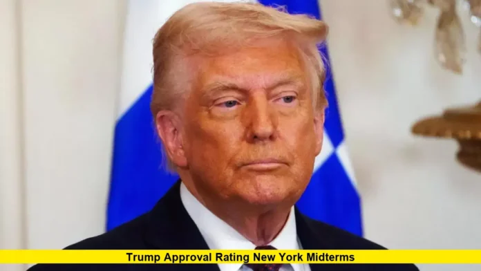 Trump approval rating New York midterms