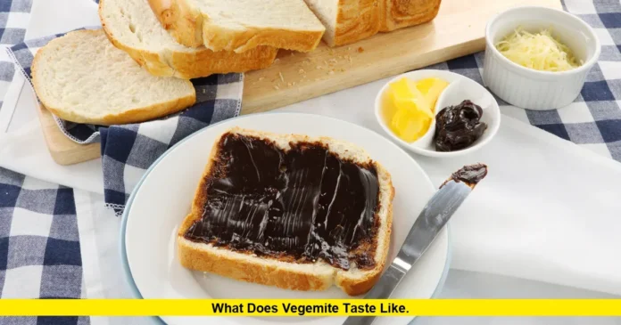 What Does Vegemite Taste Like. What Does Vegemite Taste Like