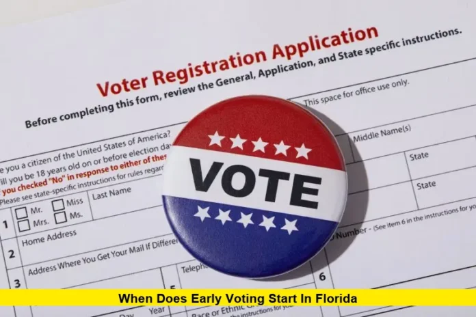 When Does Early Voting Start in FL