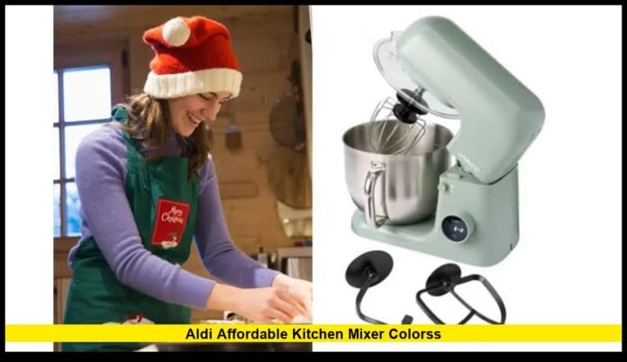 aldi affordable kitchen mixer colorss Cream and Red Models Set for October Release