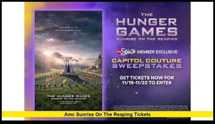 amc sunrise on the reaping tickets