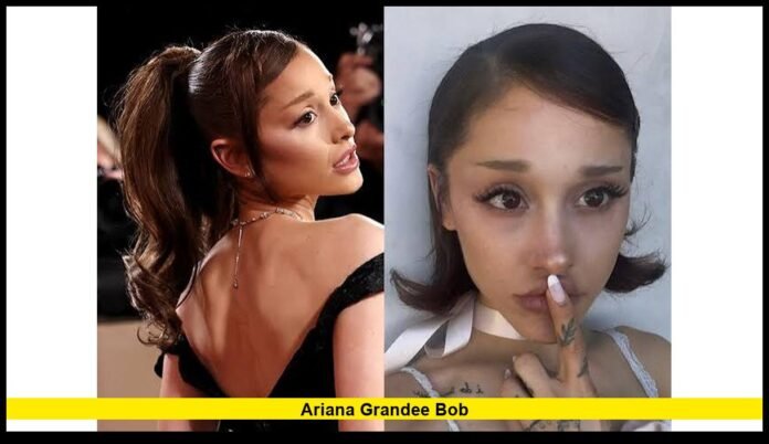 ariana grandee bob Singer Reveals a Chic New Flipped Hairstyle