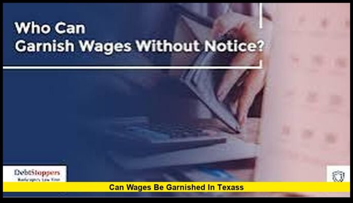 can wages be garnished in texasS What Workers Need to Know About Paycheck Protection