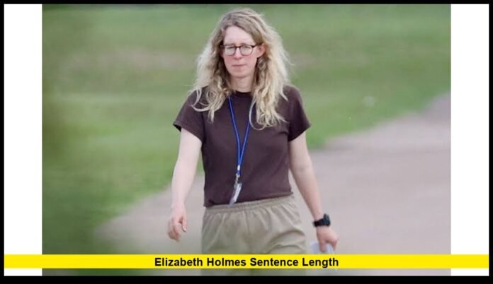 elizabeth holmes sentence length Latest Prison Term, Release Timeline, and Case Details