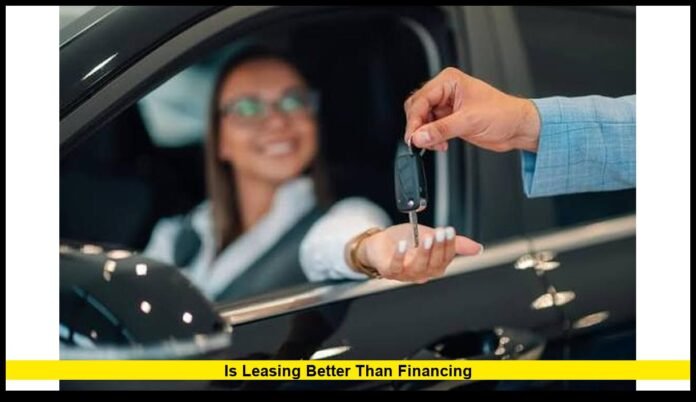 is leasing better than financing
