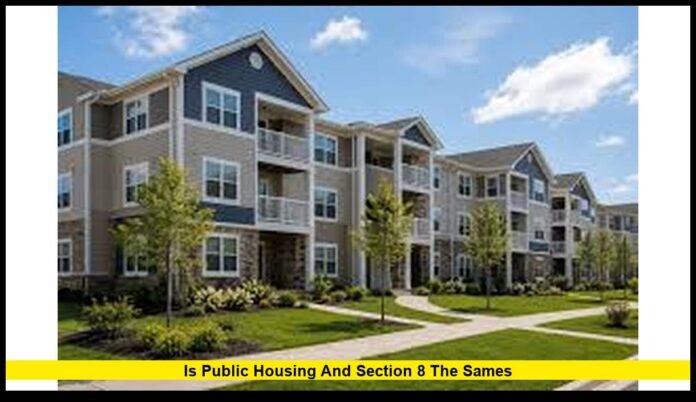 is public housing and section 8 the sameS What Renters Need to Know About Federal Housing Assistance