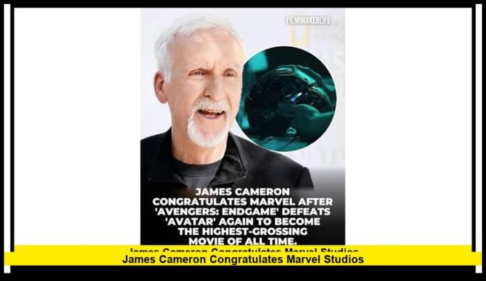 james cameron congratulates marvel studios