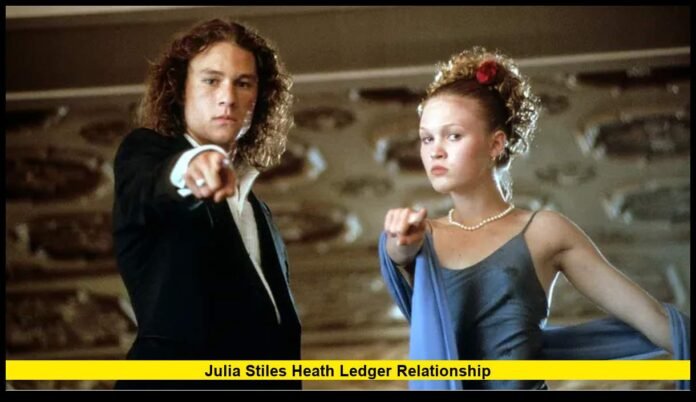 julia stiles heath ledger relationship