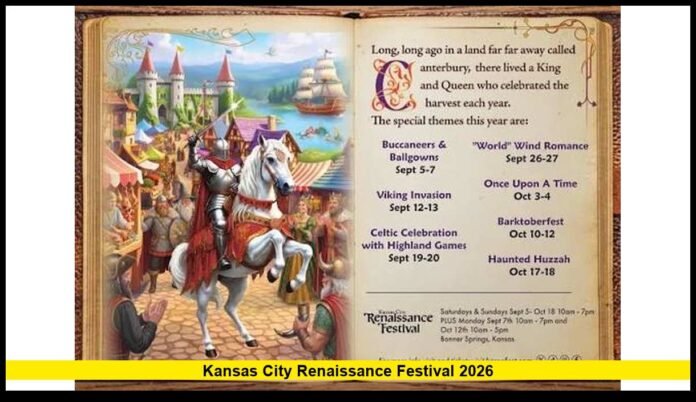 kansas city renaissance festival 2026