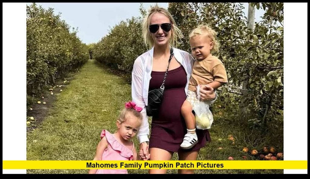 Mahomes Family Pumpkin Patch Pictures Capture Patrick and Brittany’s ...