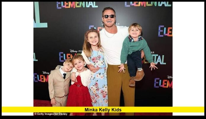 minka kelly Kids
