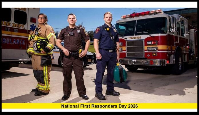 national first responders day 2026