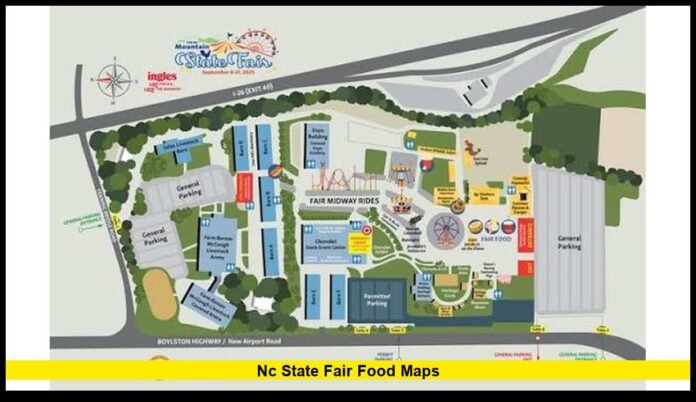 nc state fair food mapS New Dishes, Vendor Locations and What to Try in Raleigh
