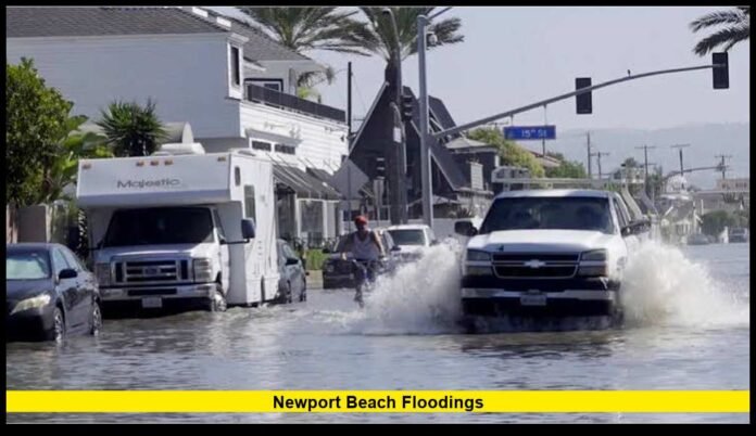 newport beach floodings Coastal Homes, Roads and Beaches Face Rising Water Risks