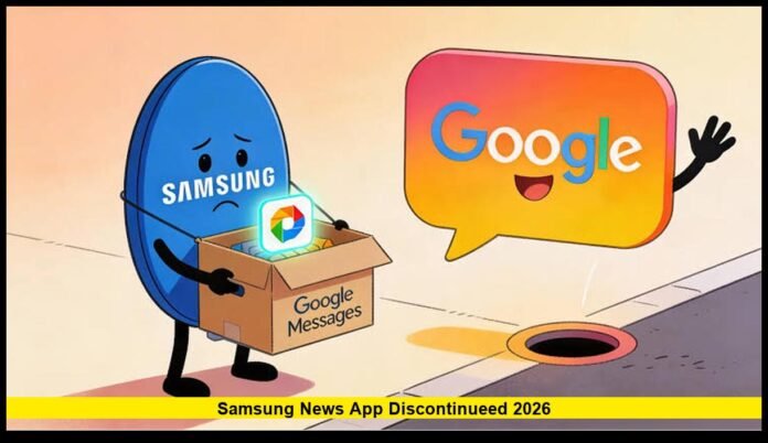 samsung news app discontinueed 2026 What U.S. Galaxy Users Need to Know