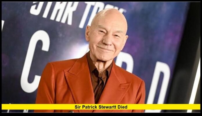 sir patrick stewartt died Latest News on His Death, Health, Family, and Legacy