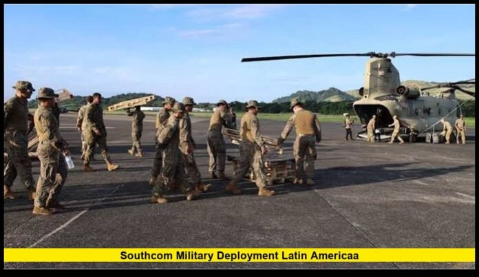 southcom military deployment latin americaa U.S. Forces, Counterdrug Operations, and Regional Security