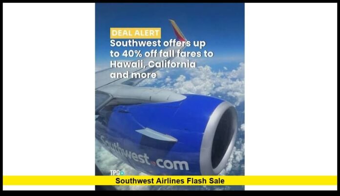 southwest airlines flash sale