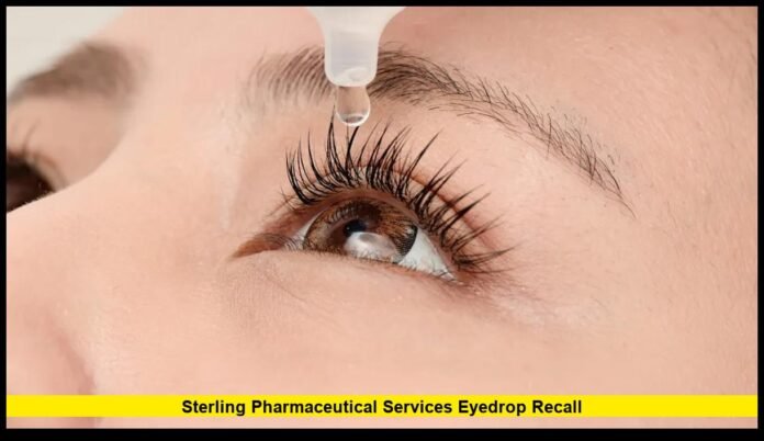 sterling pharmaceutical services eyedrop recall