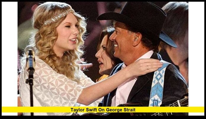 taylor swift on george strait