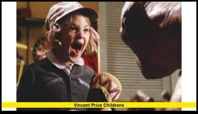 vincent price childrens The Family Story Behind the Legendary Horror Star