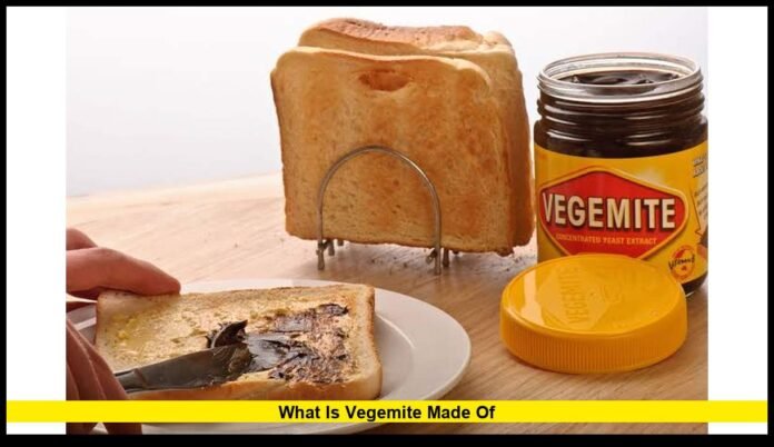 what is vegemite made of
